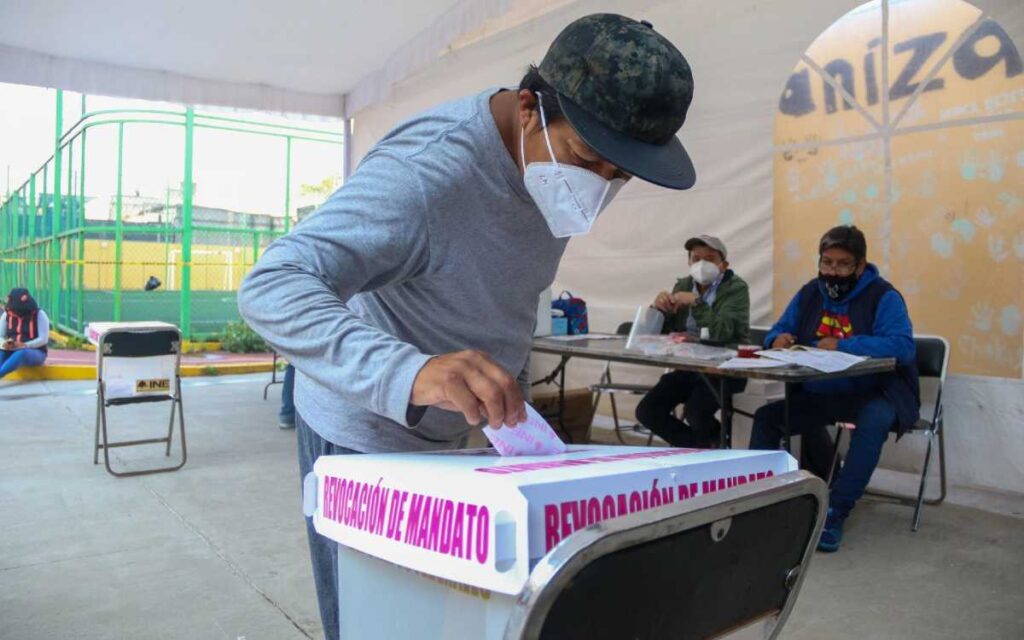 Reporta INE instalación de 99.98% de las casillas de la revocación