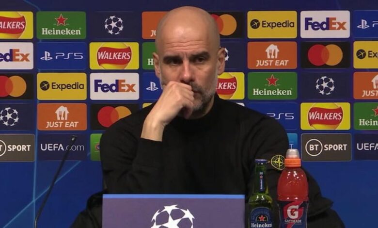 Rueda de prensa de Guardiola y Sterling, en directo | Última hora de la Champions League