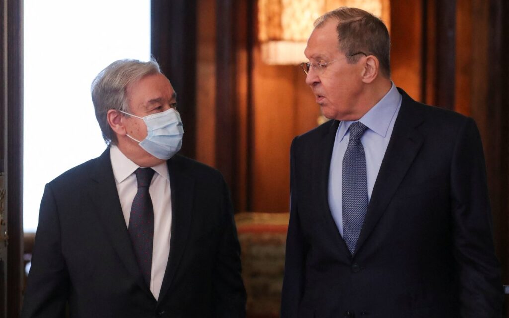 Rusia debe acabar con la guerra en Ucrania lo antes posible: Guterres