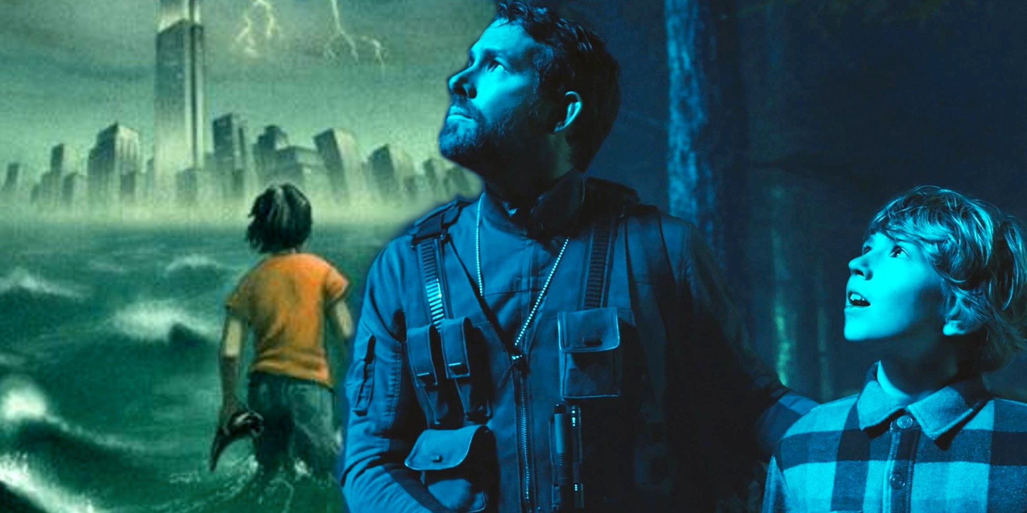 Ryan Reynolds reacciona al casting de Percy Jackson de Adam Project Co-Star