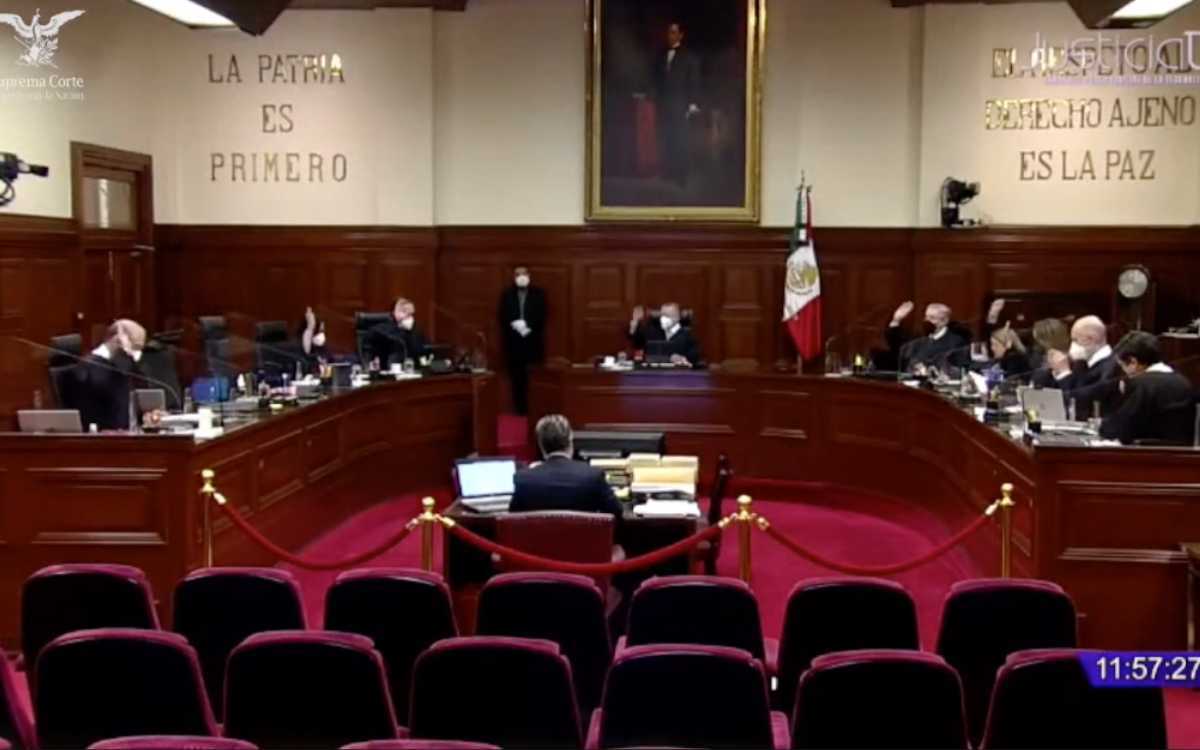 SCJN avala votación que deja vigente la ley eléctrica de AMLO