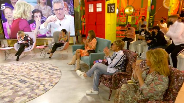 Terelu Campos, muy emocionada / Telecinco