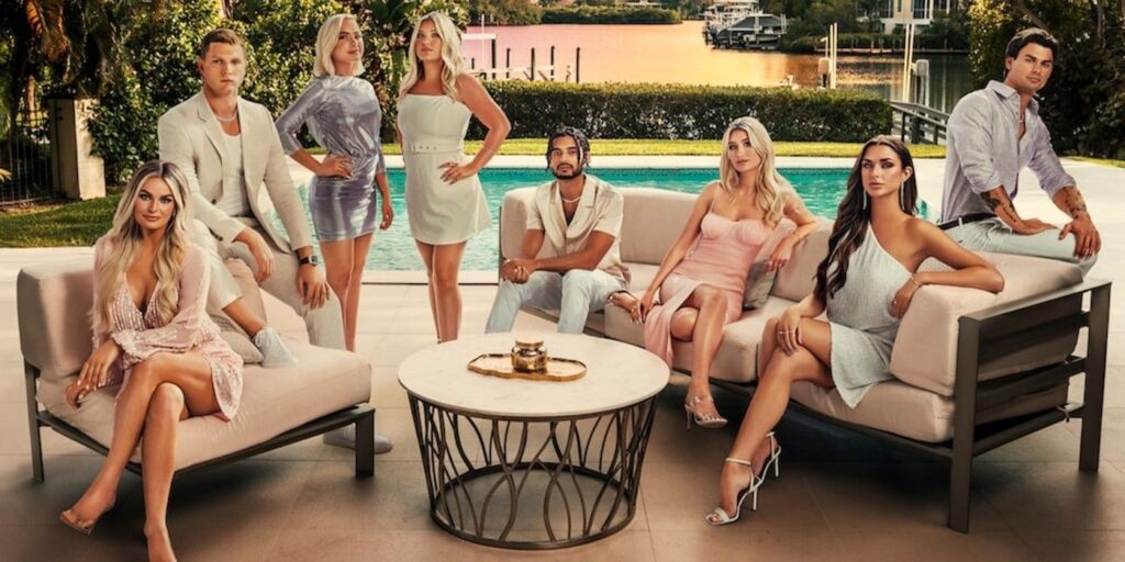 Sam reemplaza a Juliette con Jordana en el póster de Siesta Key en Shady IG Story