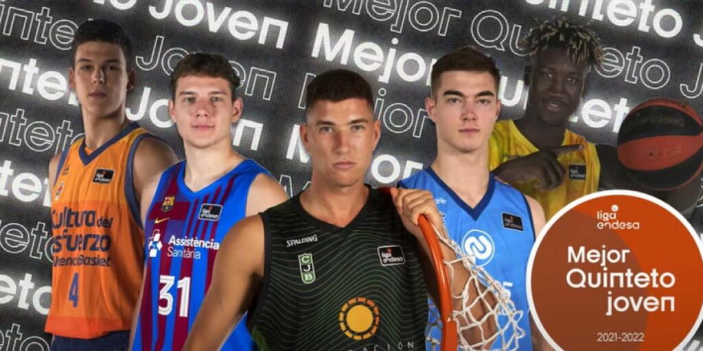 Samar, Jokubaitis, Parra, Pradilla y Diop, mejor quinteto joven de la Liga Endesa