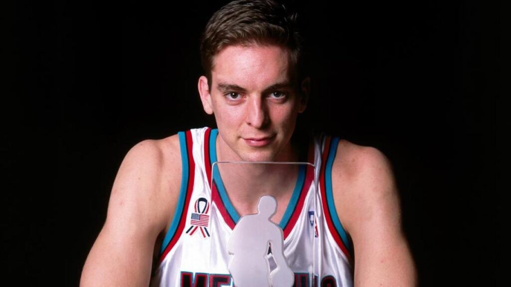 Se cumplen 20 años del premio a novato del año para Pau Gasol