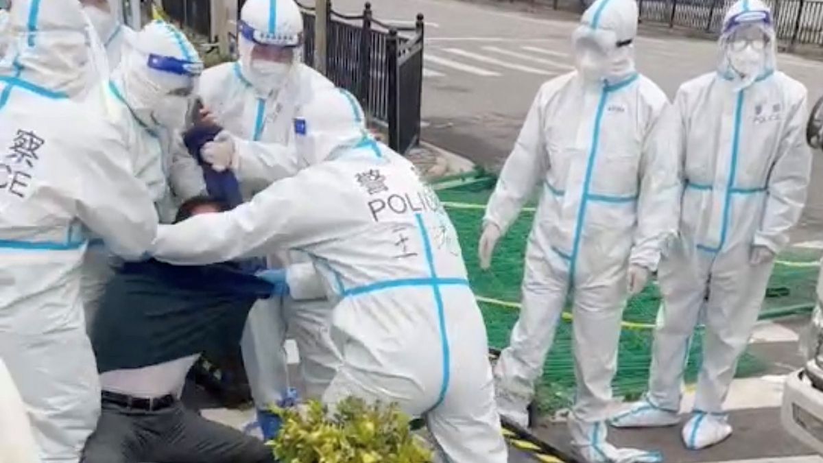 Shanghái, ciudad cerrada por covid: escenas de un confinamiento radical