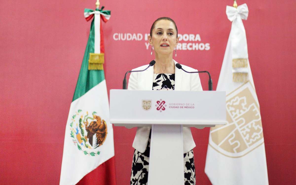 Sheinbaum acusa de a la traicionar a la patria a diputados del PRI, PAN, PRD y MC