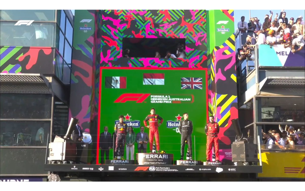 "Siempre con Lewis (Hamilton) es muy entretenido, te pelea muy duro": Sergio Pérez | Video