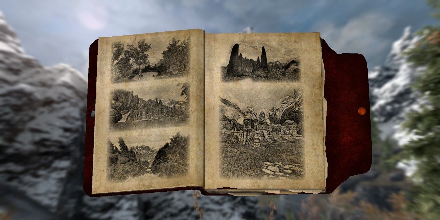 Skyrim Mod agrega un cuaderno de bocetos estilo RDR2 con dibujos como los de Arthur