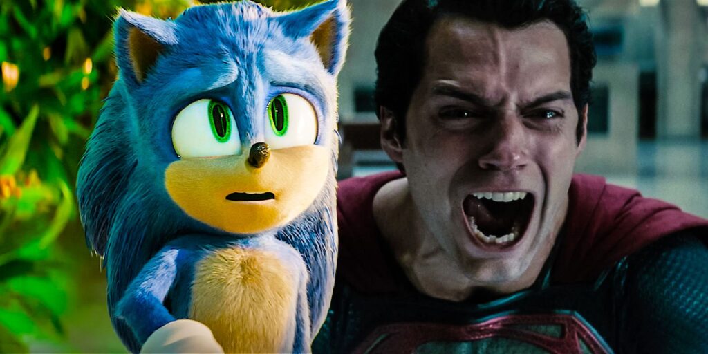 Sonic 2 recrea una controvertida escena del Hombre de Acero (y está de acuerdo con ella)