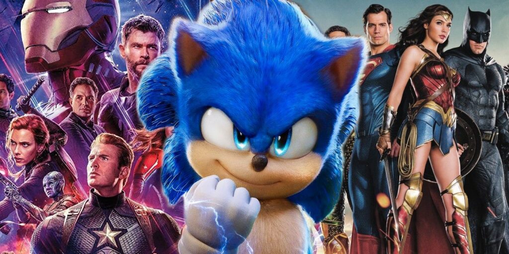 Sonic 2 toma una oportunidad en casi todos los superhéroes de MCU y DCEU