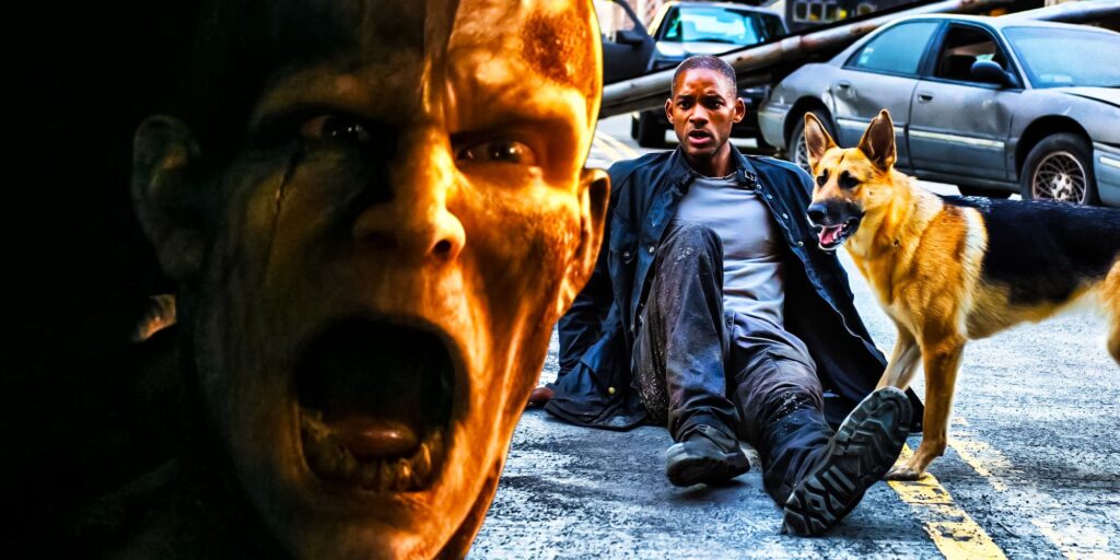 Soy leyenda originalmente hizo que la historia del perro desgarrador sea aún más oscura