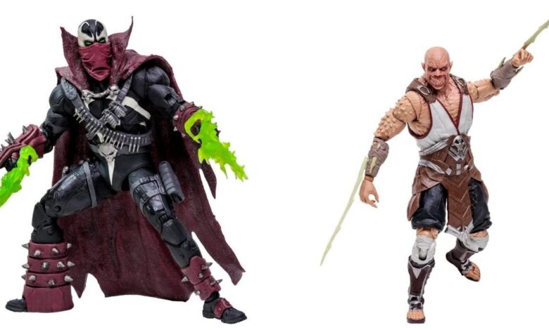 Spawn, Baraka y Nightwolf de MK11 inmortalizados en nuevas figuras de McFarlane
