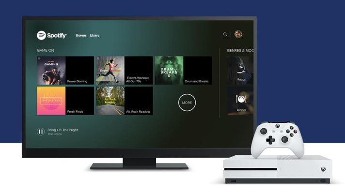 Spotify llega a Xbox One