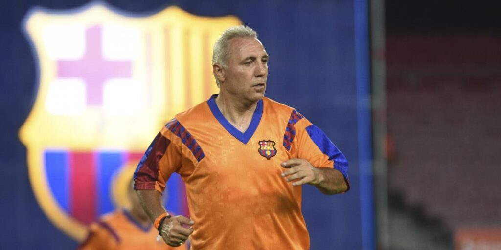Stoichkov, también "indignado" por el aspecto del Camp Nou ante el Eintracht