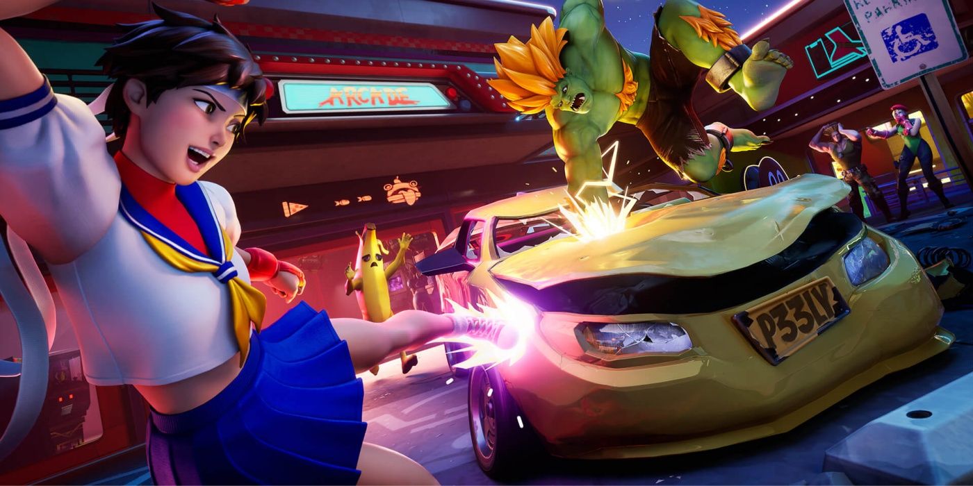 Street Fighter Blanka y Sakura Skins llegarán a Fortnite