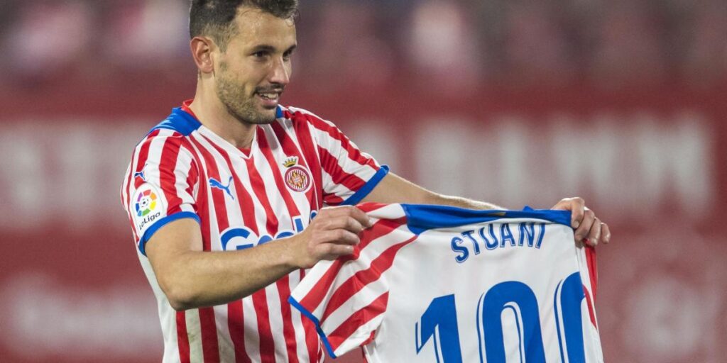Stuani, el hombre récord de los 100 goles