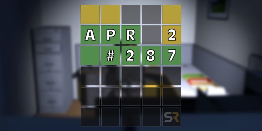 Sugerencias de Wordle de hoy (y respuesta) 2 de abril # 287