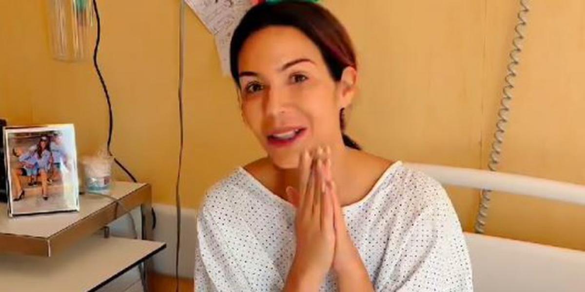 Tamara Gorro comparte un vídeo desde el hospital antes de pasar por quirófano