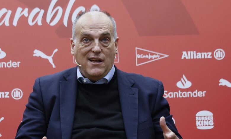 Tebas celebra que la justicia falle a favor de la UEFA en el 'caso Superliga'