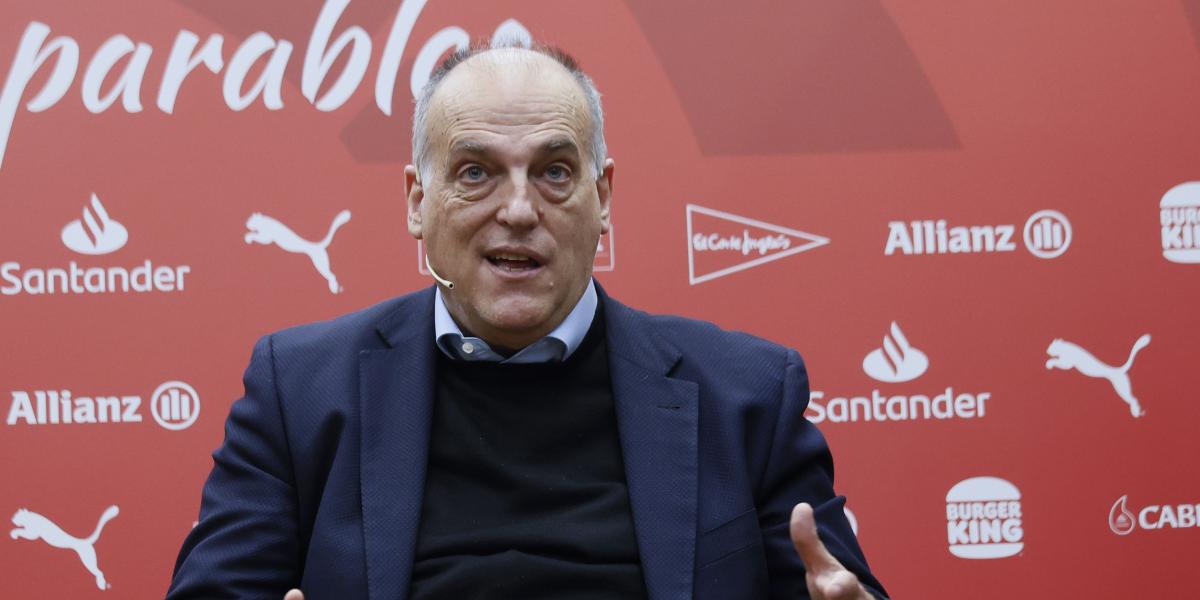 Tebas celebra que la justicia falle a favor de la UEFA en el 'caso Superliga'