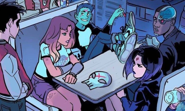 Teen Titans Group Cosplay les da a los héroes un merecido tiempo de relajación