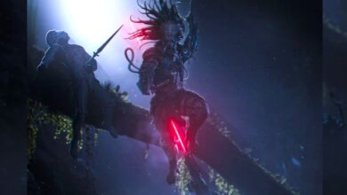 The Predator Slaughters Stormtroopers en Brutal Star Wars Crossover Art