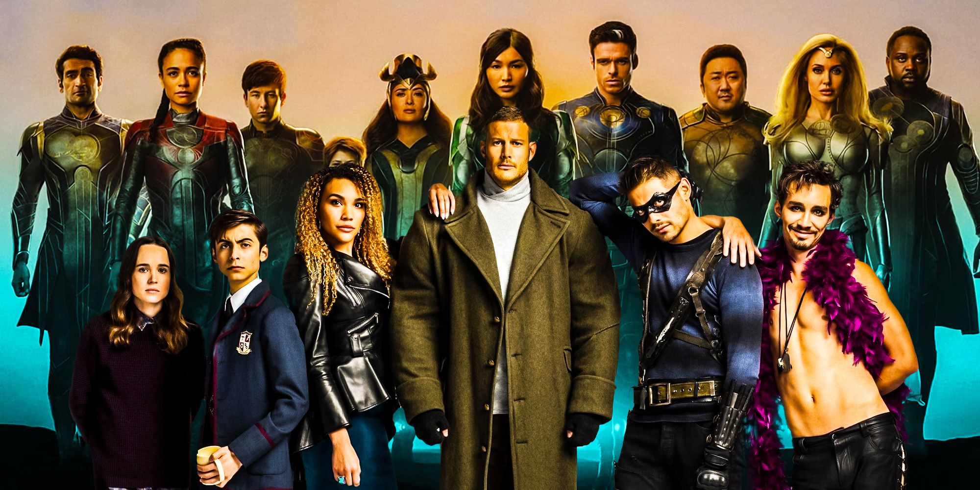 The Umbrella Academy vs. The Eternals: ¿Qué equipo de superhéroes es más poderoso?