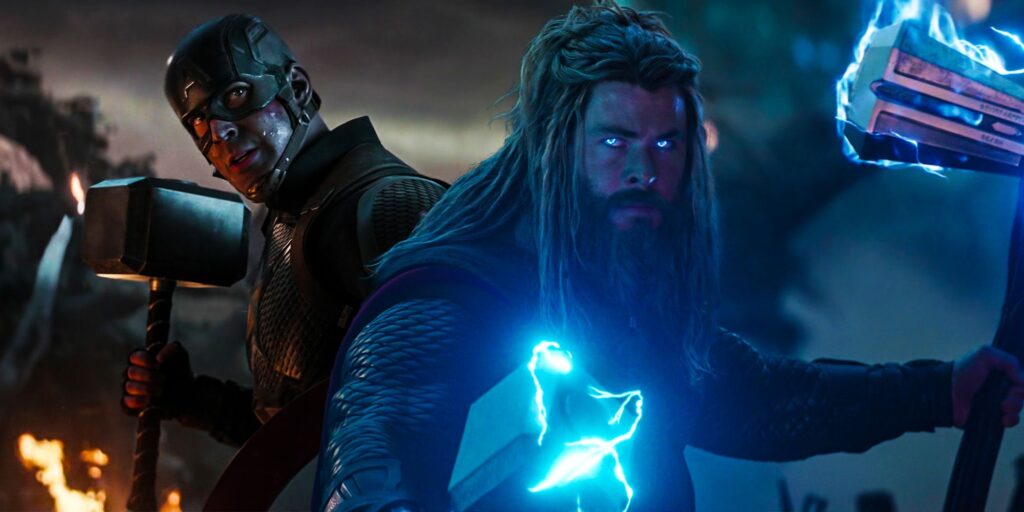 Thor 4 establece un momento aún más genial que la escena Mjolnir del Capitán América