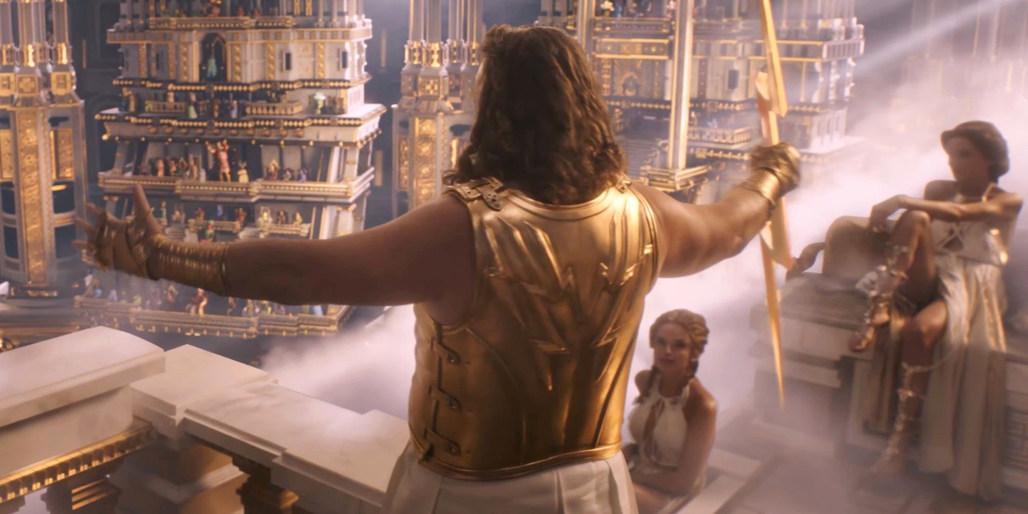 Thor: Amor e Trovão': Chris Hemsworth elogia a performance de Russell Crowe  como Zeus - CinePOP