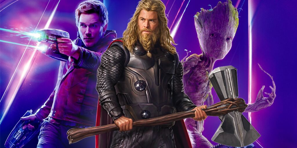 Thor: Love & Thunder Toys revela una nueva imagen de los héroes de Guardians of the Galaxy