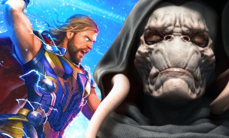 Thor: Love & Thunder's Gorr Reveal evita 2 problemas de Big God Butcher