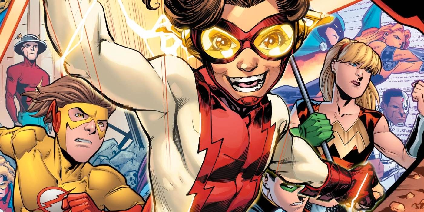 Toda la historia de DC Comics de Bart Allen capturada en un panel épico de Speed ​​Force