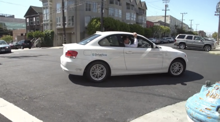 Tomando el programa de uso compartido de automóviles eléctricos de BMW, DriveNow, para dar una vuelta por SF