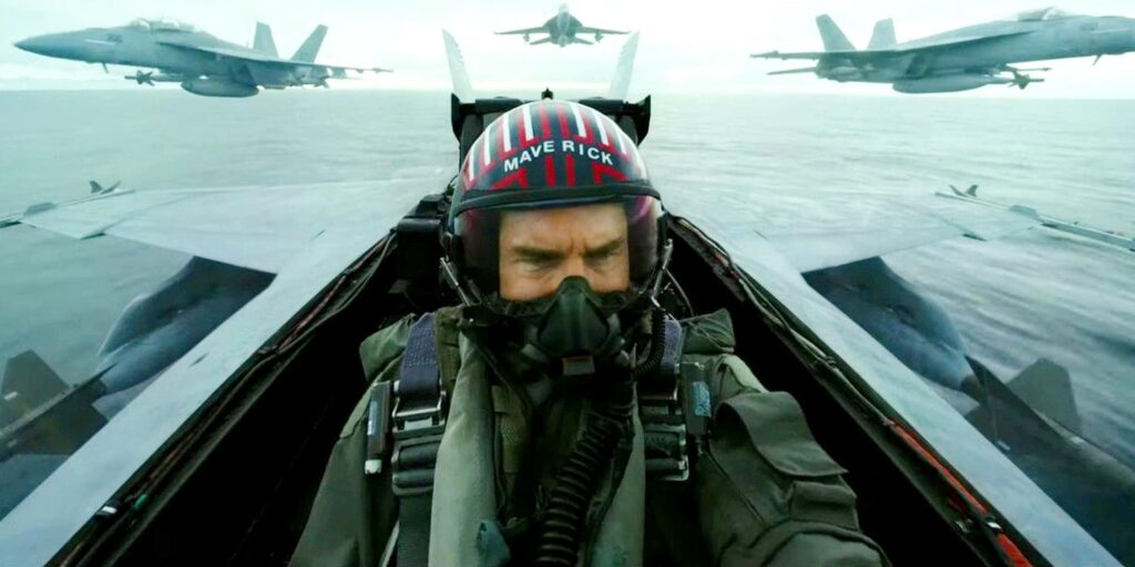 Top Gun: Maverick grabó 800 horas de metraje para la secuela de Tom Cruise