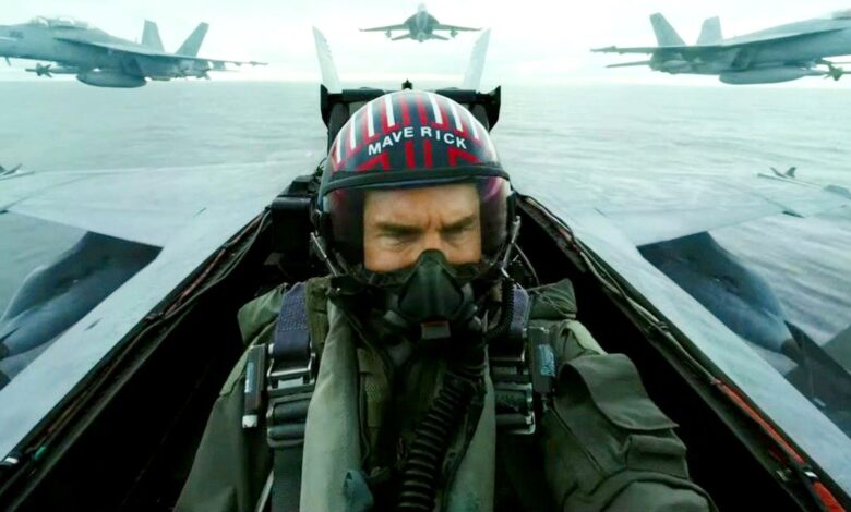 Top Gun: Maverick grabó 800 horas de metraje para la secuela de Tom Cruise