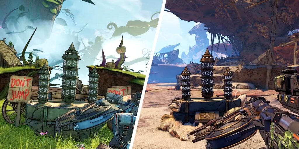 Ubicación de cada interruptor de runa en Tiny Tina's Wonderlands