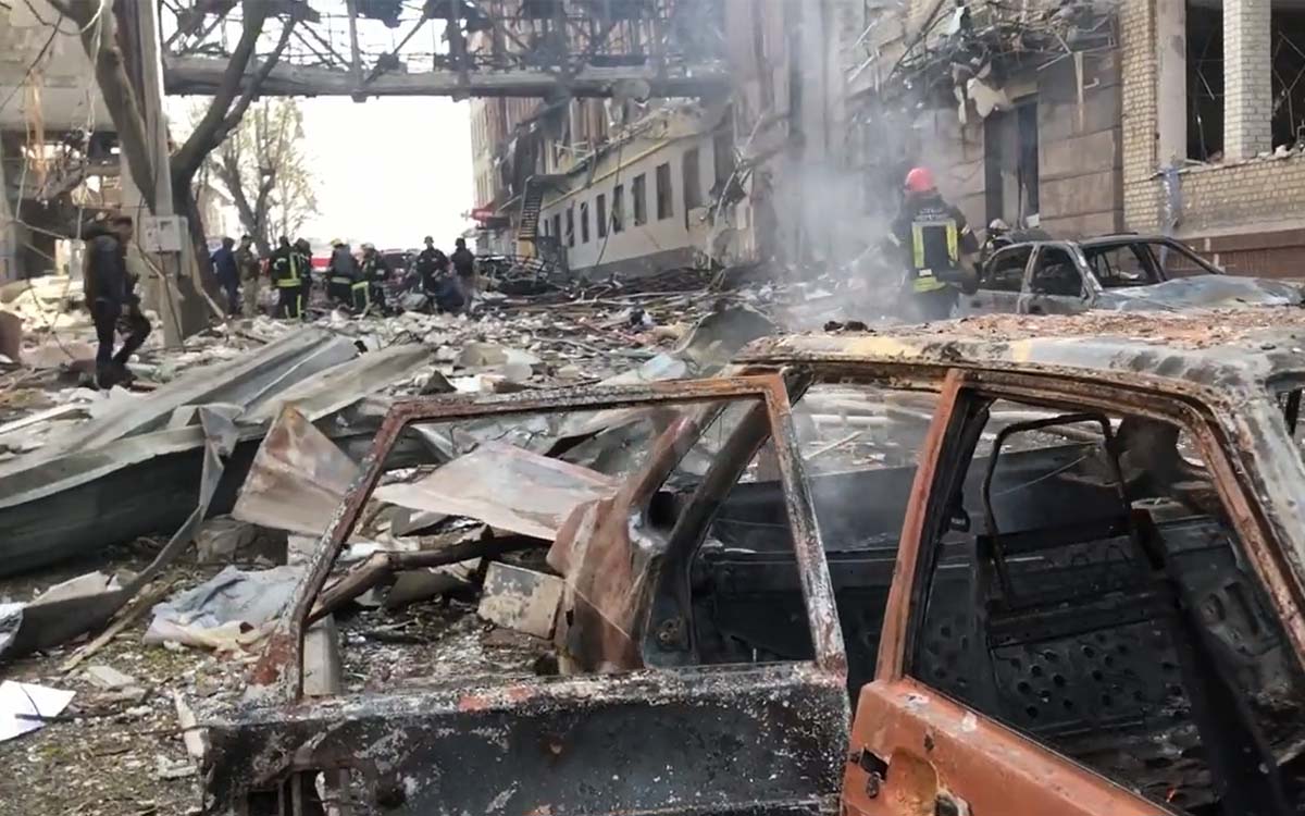 Ucrania: Heridos en un bombardeo cuatro miembros de la misión de ayuda humanitaria del chef José Andrés