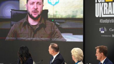Una conferencia de donantes promete 10.100 millones de euros para los refugiados de Ucrania