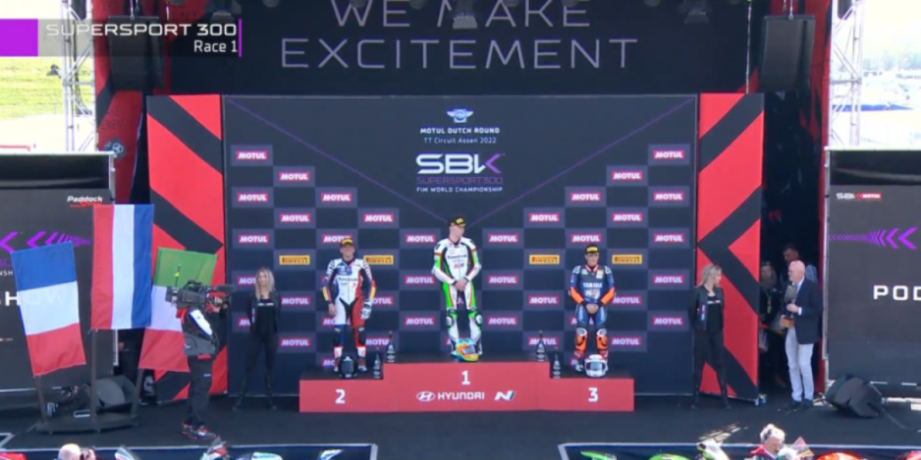 Victor Steeman supera a Marc García en Assen