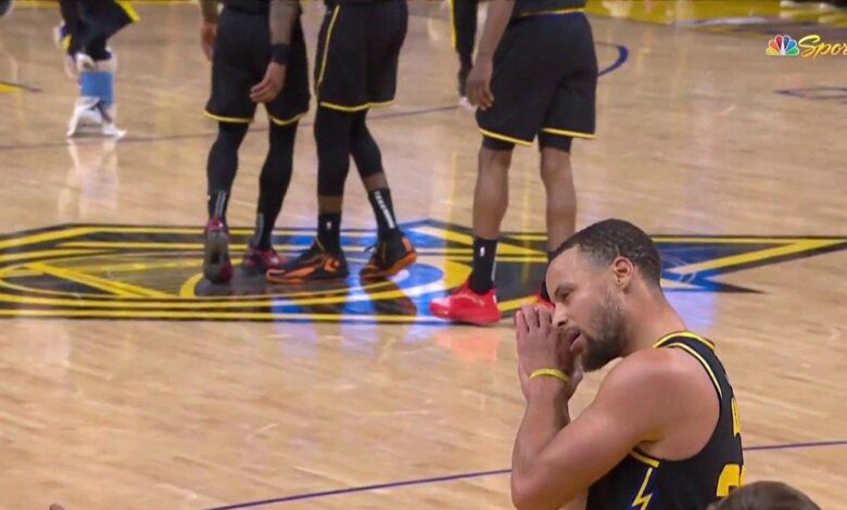 Vídeo: Curry mandó a los Nuggets "a dormir" tras anotar la canasta clave