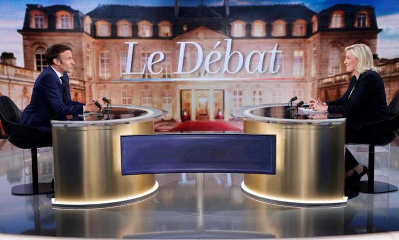Vídeo | El debate electoral entre Macron y Le Pen, en cuatro momentos