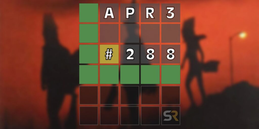 Wordle 288: 3 de abril de 2022 Sugerencias y respuestas