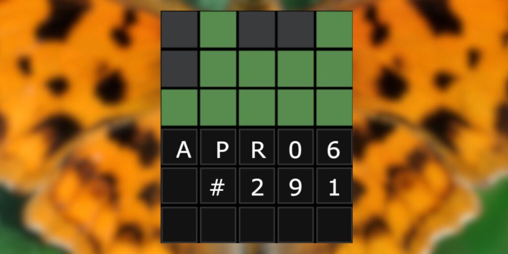 Wordle 291: 6 de abril de 2022 Sugerencias y respuestas