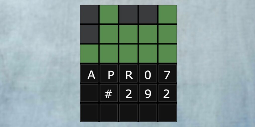 Wordle 292: 7 de abril de 2022 Sugerencias y respuestas