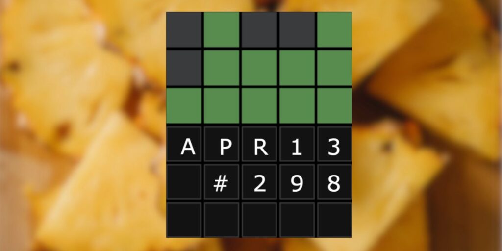 Wordle 298: 13 de abril de 2022 Sugerencias y respuestas