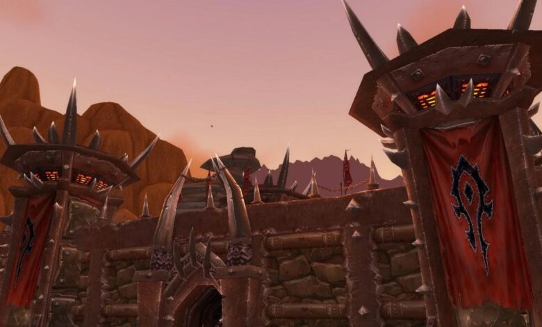 World of Warcraft's Orgrimmar asombrosamente reconstruido en Unreal Engine 5