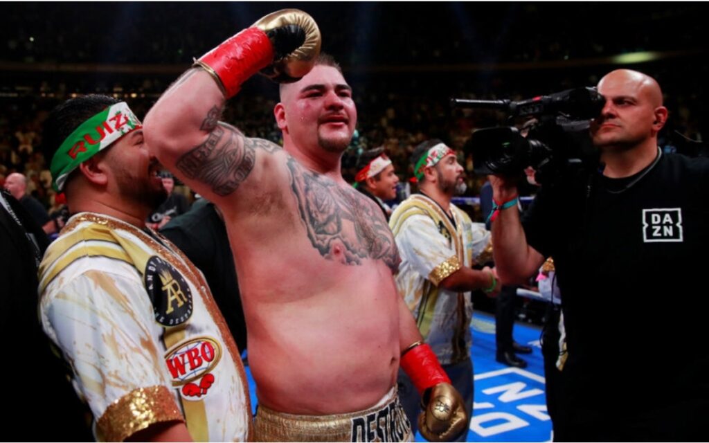 Ya hay fecha y sede para el regreso al ring de Andy Ruiz | Tuit