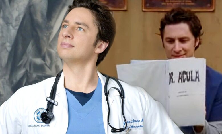 Zach Braff presenta la historia de sus sueños de película Scrubs