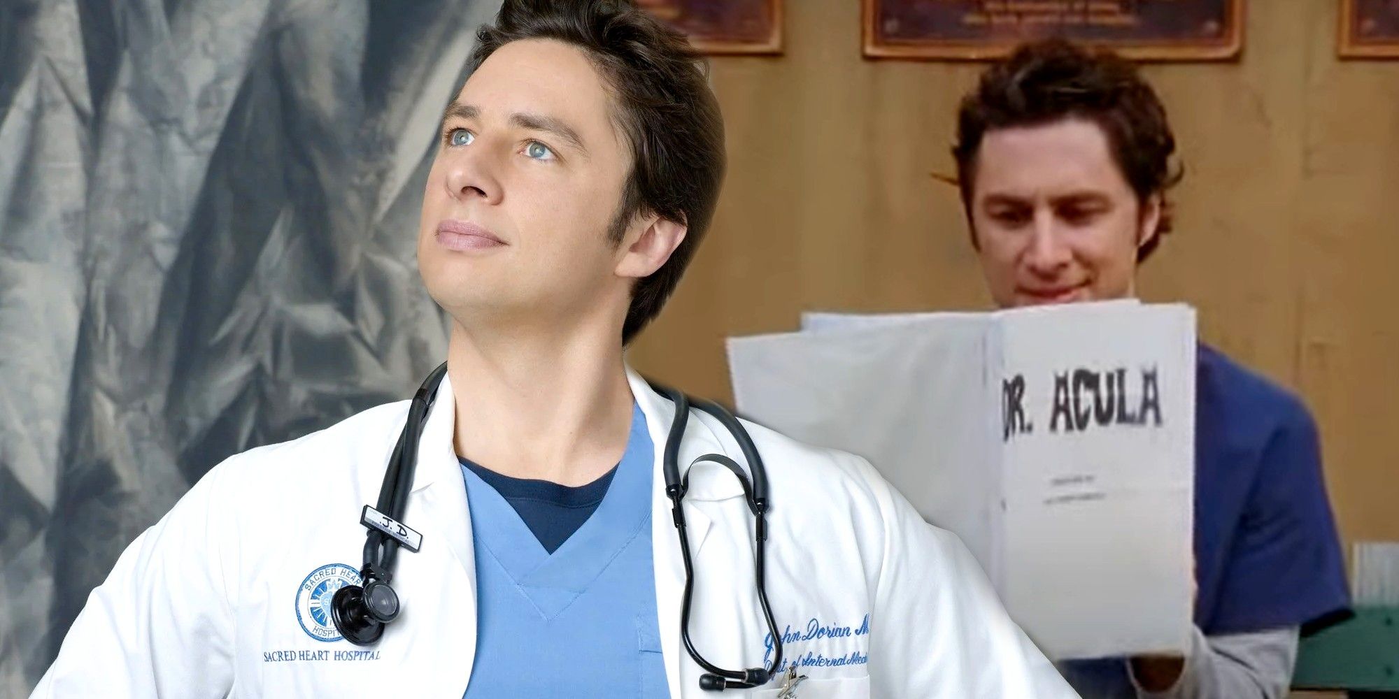 Zach Braff presenta la historia de sus sueños de película Scrubs